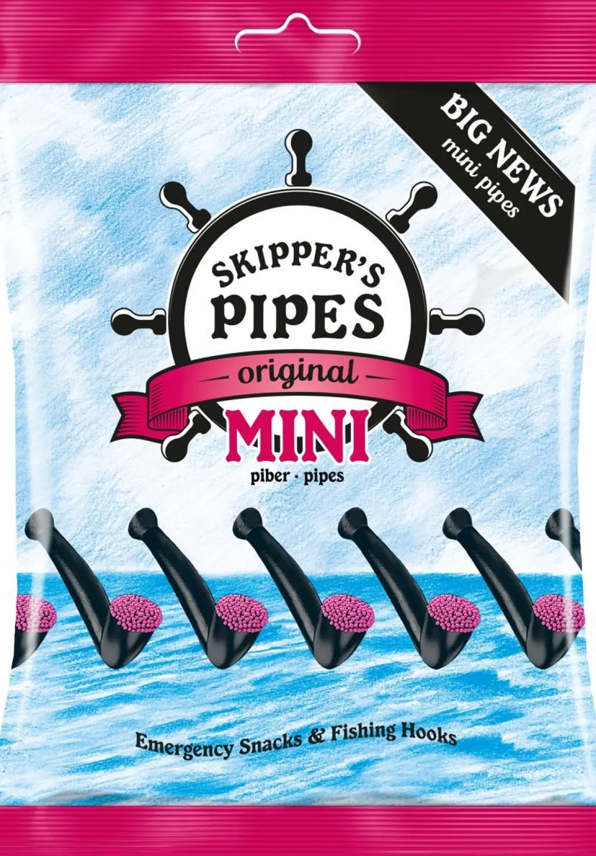 SKIPPER MINIPIPES LAKRITSA MAKEISET 192 G