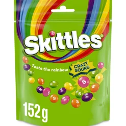 SKITTLES CRAZY SOURS  152 G