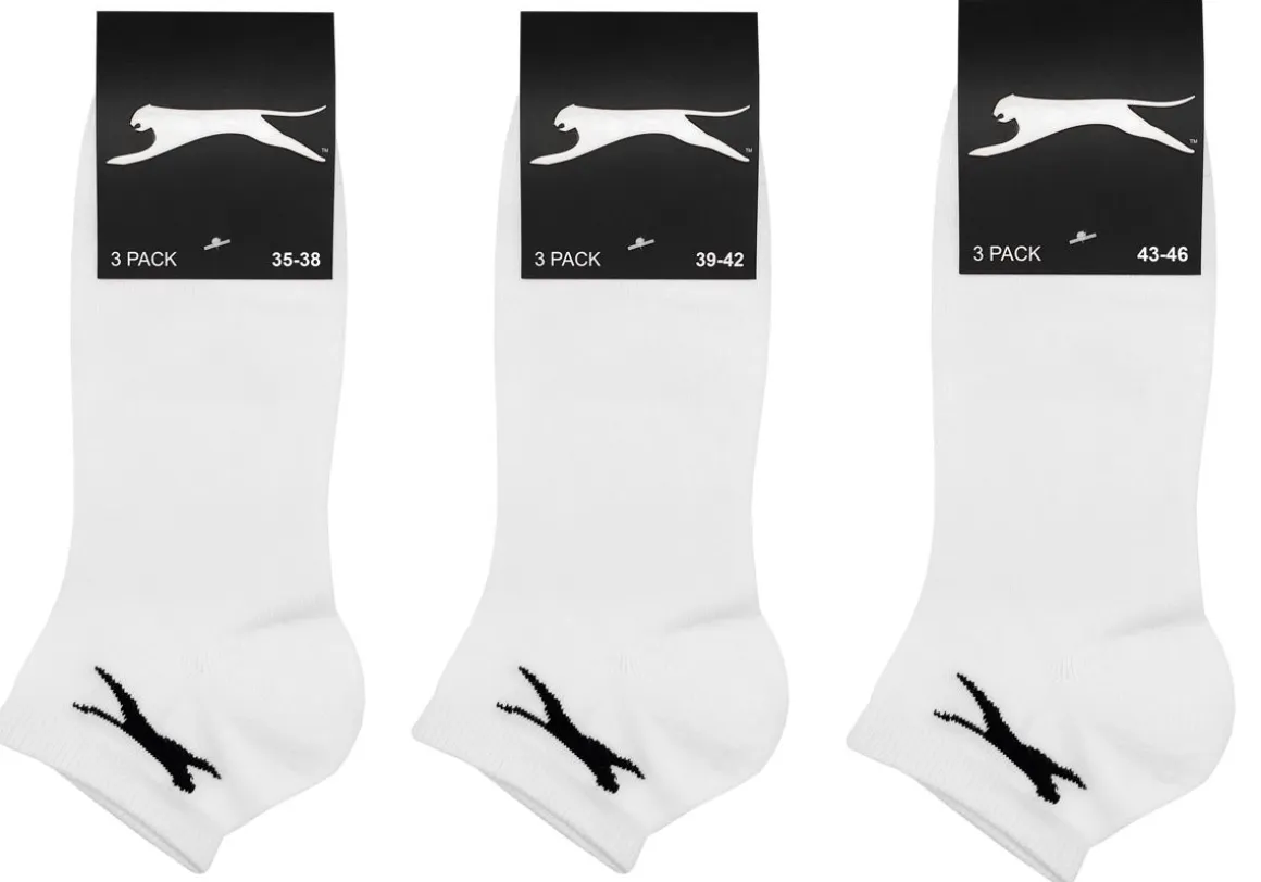 SLAZENGER MIESTEN LYHYTVARTINEN SUKKA 3PR VALK 35-38