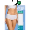 SLOGGI 24/7 MICROFIBRE H MIDI 3-PACK 38 VALKOINEN