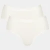 SLOGGI GO CASUAL H MIDI 2-PACK L SILK WHITE