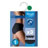 SLOGGI BASIC H MIDI 3-PACK 46 MUSTA