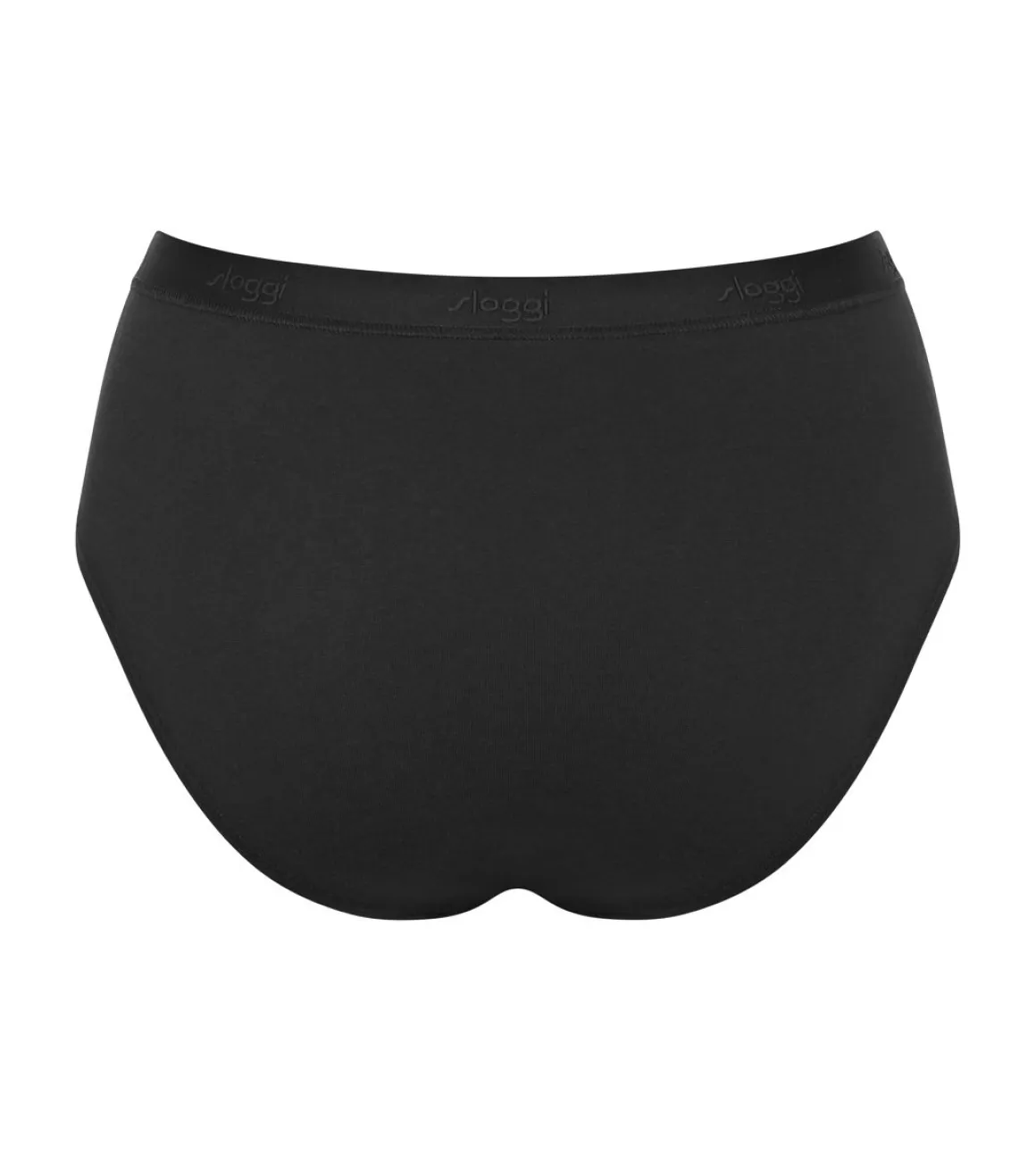 SLOGGI GO CASUAL H MIDI 2-PACK XS MUSTA