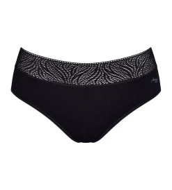 SLOGGI KUUKAUTISALUSHOUSUT HIPSTER 2-PACK XL MUSTA