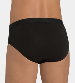 SLOGGI MEN 24/7 H MIDI 2-PACK 52 MUSTA