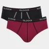 SLOGGI MEN START MIDI 2-PACK  48 PUNAINEN