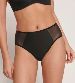 SLOGGI NAISTEN ALUSHOUSUT SOFT ADAPT HIGH WAIST XS MUSTA