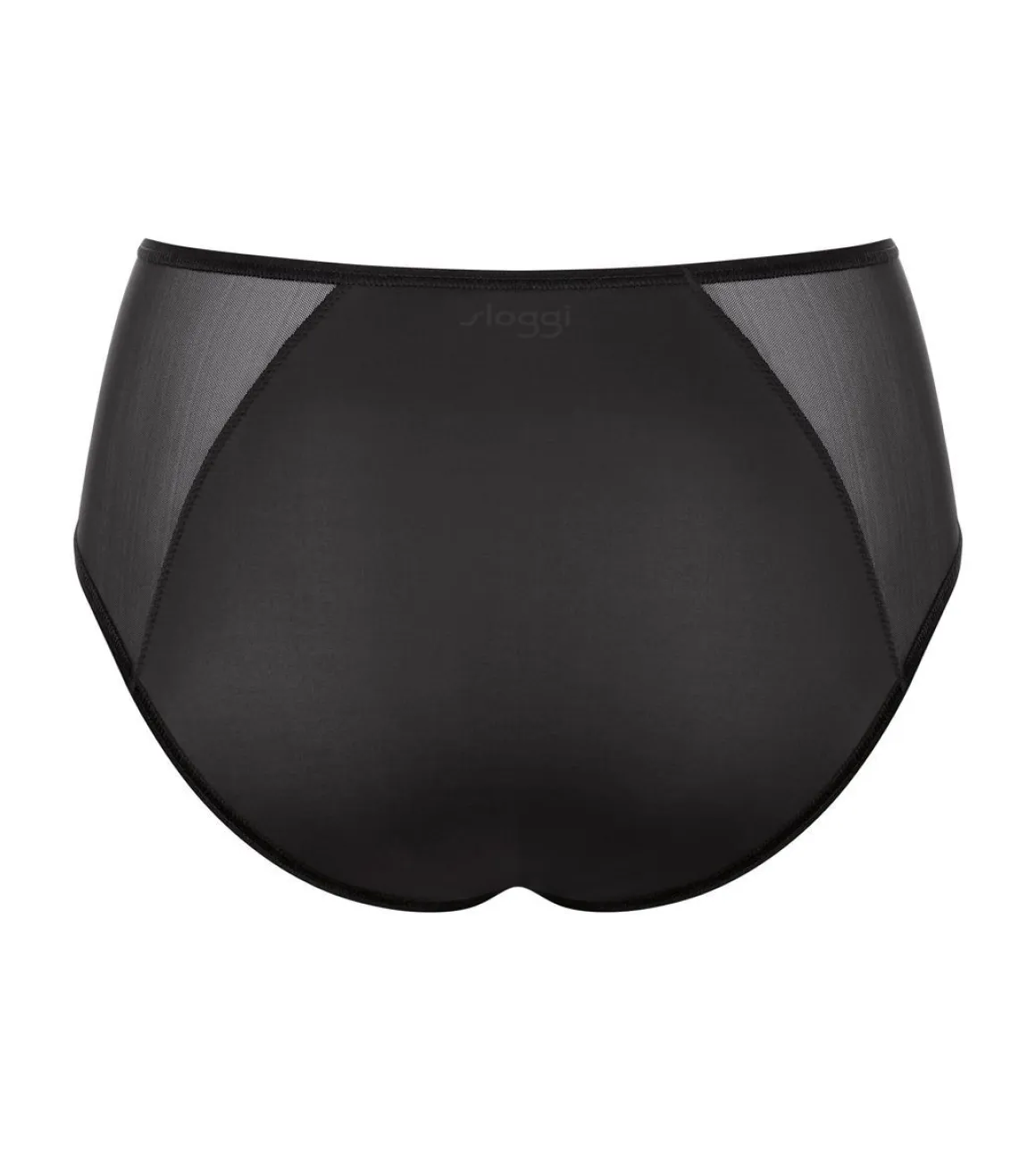 SLOGGI NAISTEN ALUSHOUSUT SOFT ADAPT HIGH WAIST XS MUSTA