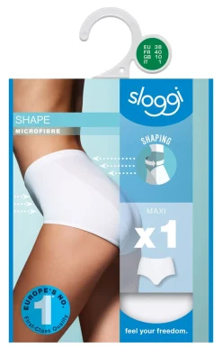 SLOGGI SHAPE H MAXI 40 VALKOINEN