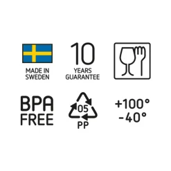 SMARTSTORE CLASSIC 14 L SÄILYTYSLAATIKKO KANNELLA JA 7 SISÄOSAA KIRKAS