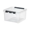 SMARTSTORE CLASSIC 7 L SÄILYTYSLAATIKKO KANNELLA LÄPINÄKYVÄ