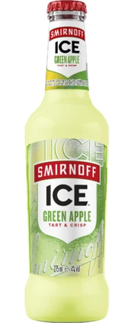 SMIRNOFF ICE GREEN APPLE 4% KLP 275 ML