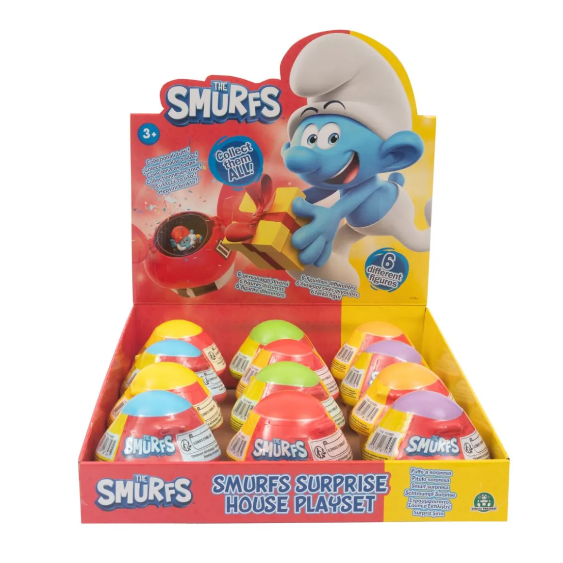 SMURFFIT YLLÄTYSFIGUURI TALOSSA 5,5 CM