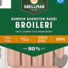 SNELLMAN KUNNON KUORETON BROILERINAKKI 280 G
