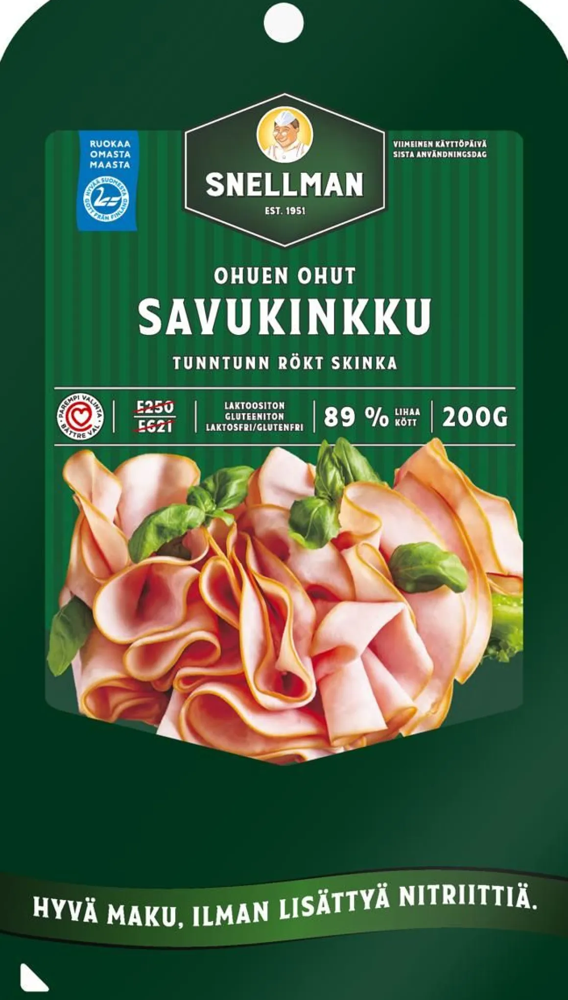 SNELLMAN OHUEN OHUT SAVUKINKKU 200 G