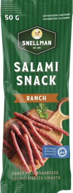 SNELLMAN SALAMISNACK RANCH  50 G