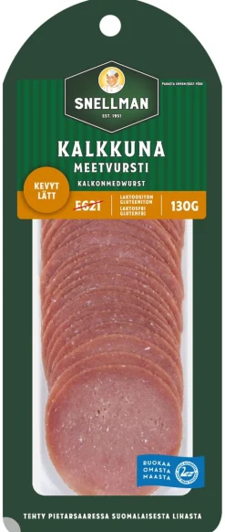 SNELLMAN KEVYT KALKKUNAMEETVURSTI 130 G