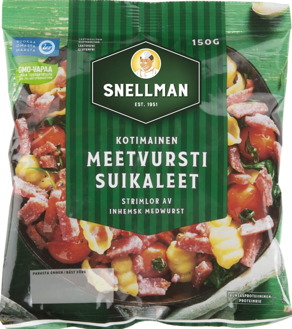 SNELLMAN KOTIMAINEN MEETVURSTISUIKALE 150 G