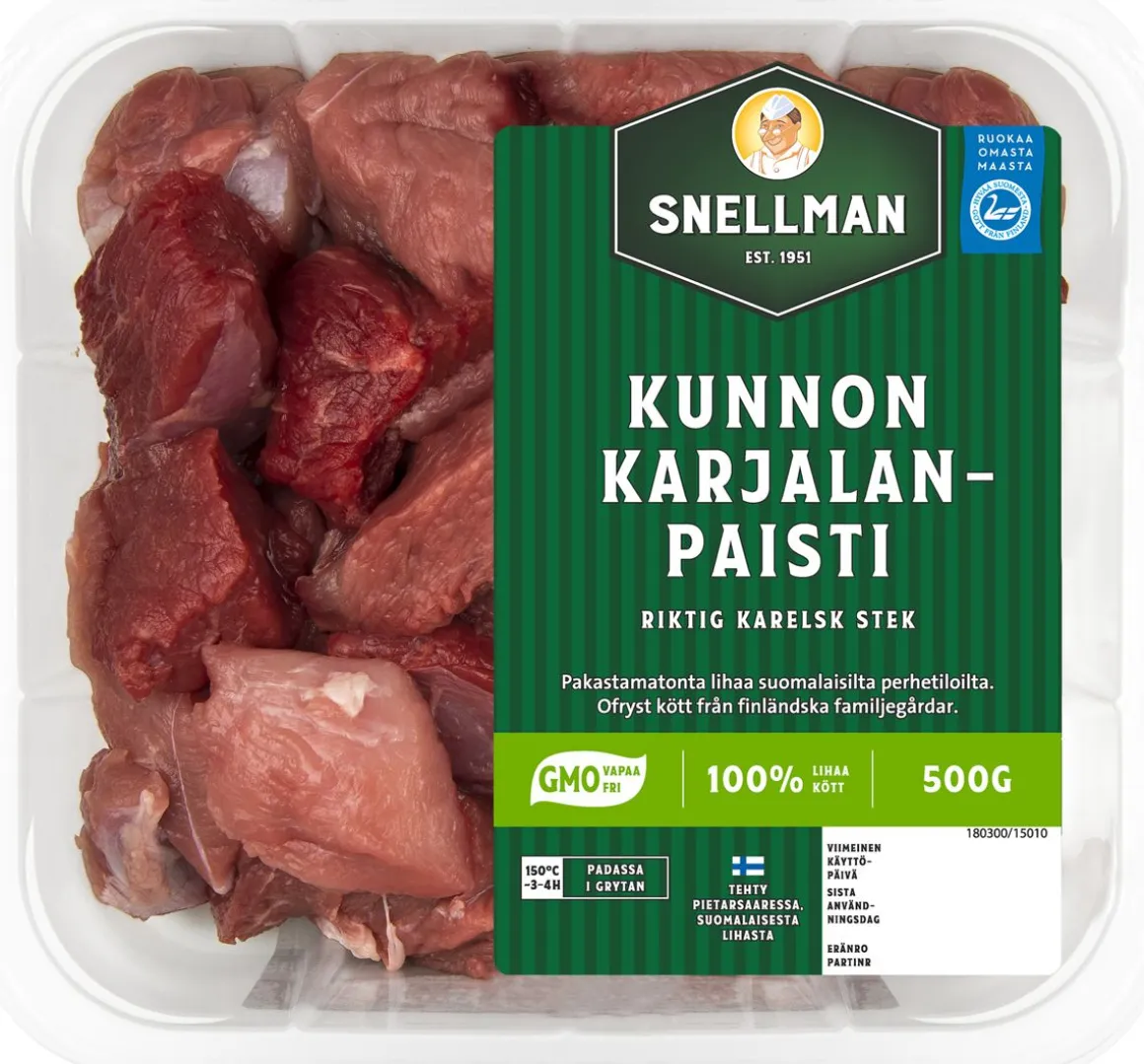 SNELLMAN KUNNON KARJALANPAISTI 500 G