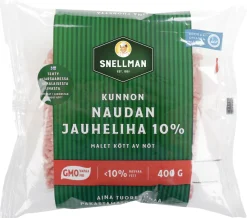 SNELLMAN KUNNON NAUDAN JAUHELIHA 10% 400 G