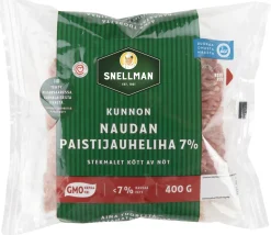 SNELLMAN KUNNON NAUDAN PAISTIJAUHELIHA 400 G