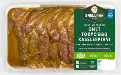 SNELLMAN MAATIAISPOSSUN OHUT KASSLERPIHVI TOKYO BBQ 5KPL 500 G