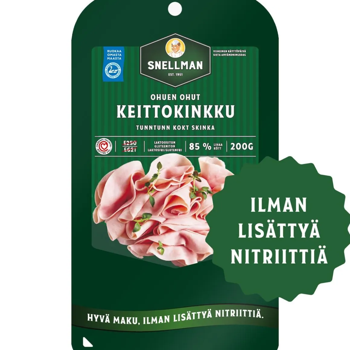 SNELLMAN OHUEN OHUT KEITTOKINKKU 200 G