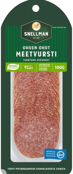 SNELLMAN OHUEN OHUT MEETVURSTI 100 G