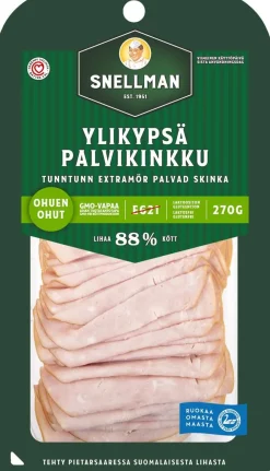 SNELLMAN OHUEN OHUT YLIKYPSÄ PALVIKINKKU 270 G