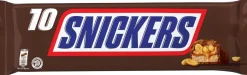 SNICKERS 10X50G SUKLAAPATUKKA MONIPAKKAUS 500 G