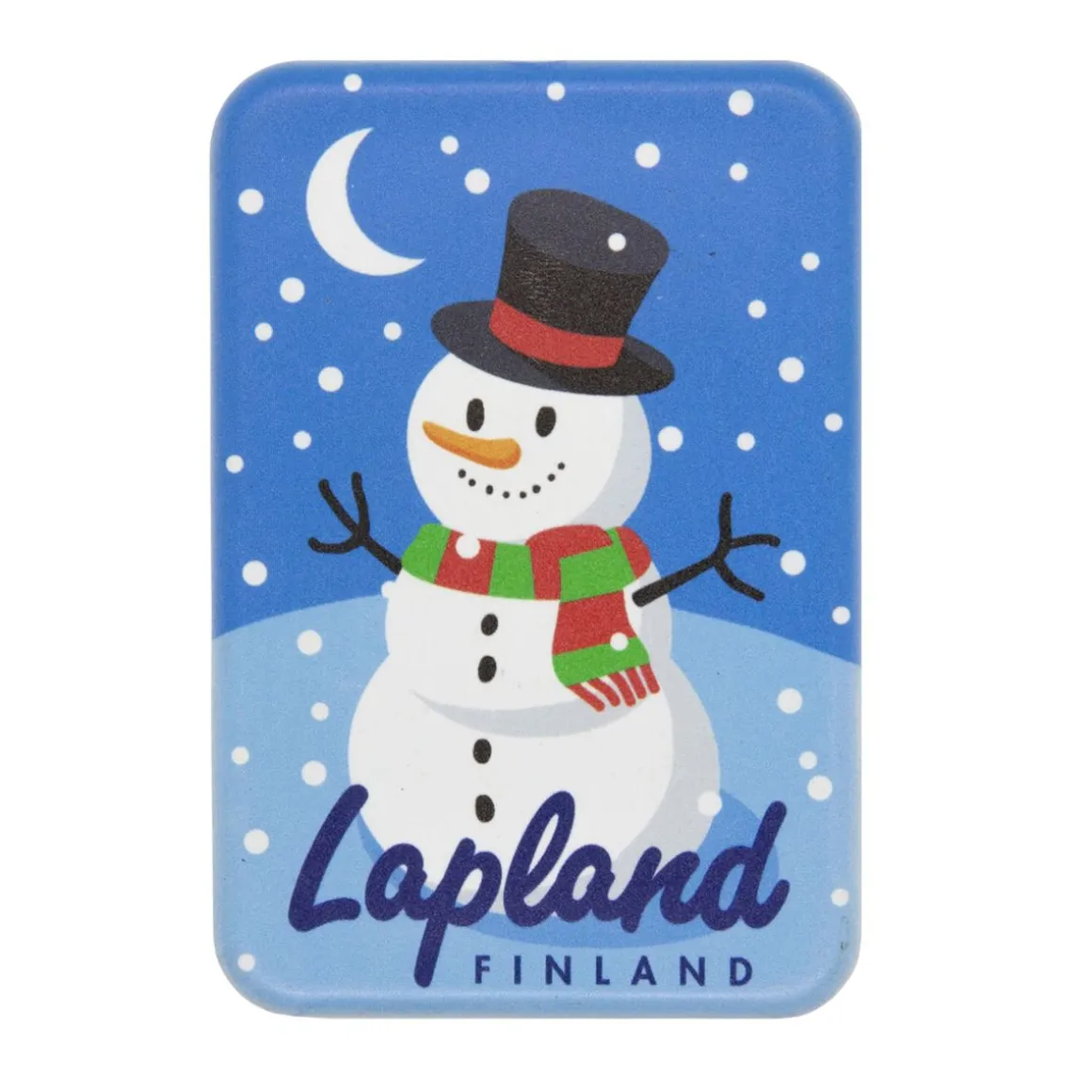 SNOWMAN LAPLAND FINLAND MAGNEETTI