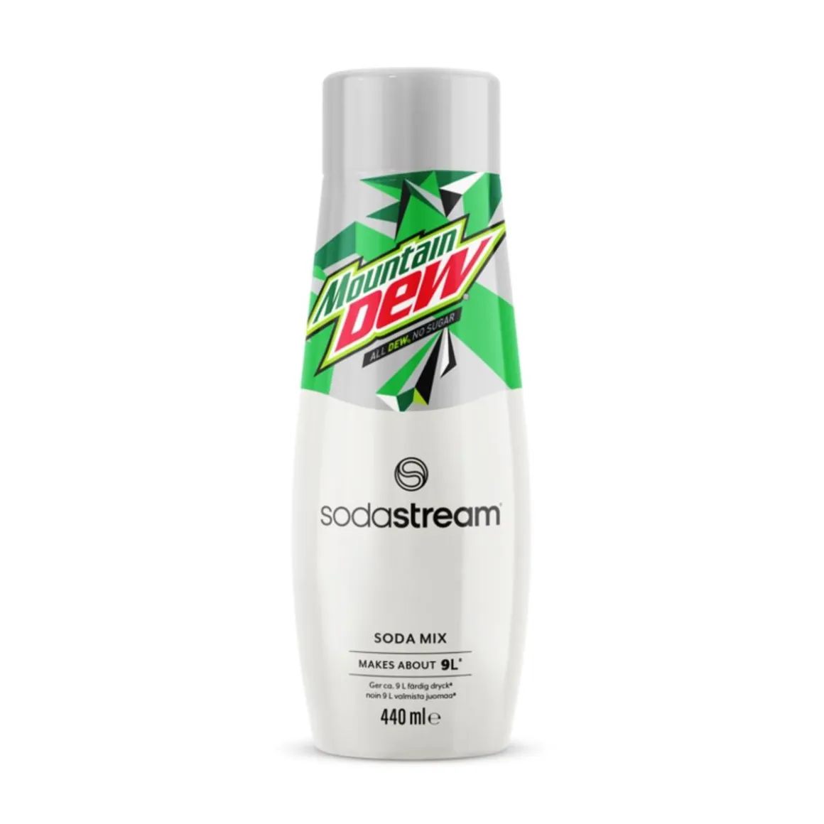 SODASTREAM MOUNTAIN DEW DIET JUOMATIIVISTE 440 ML