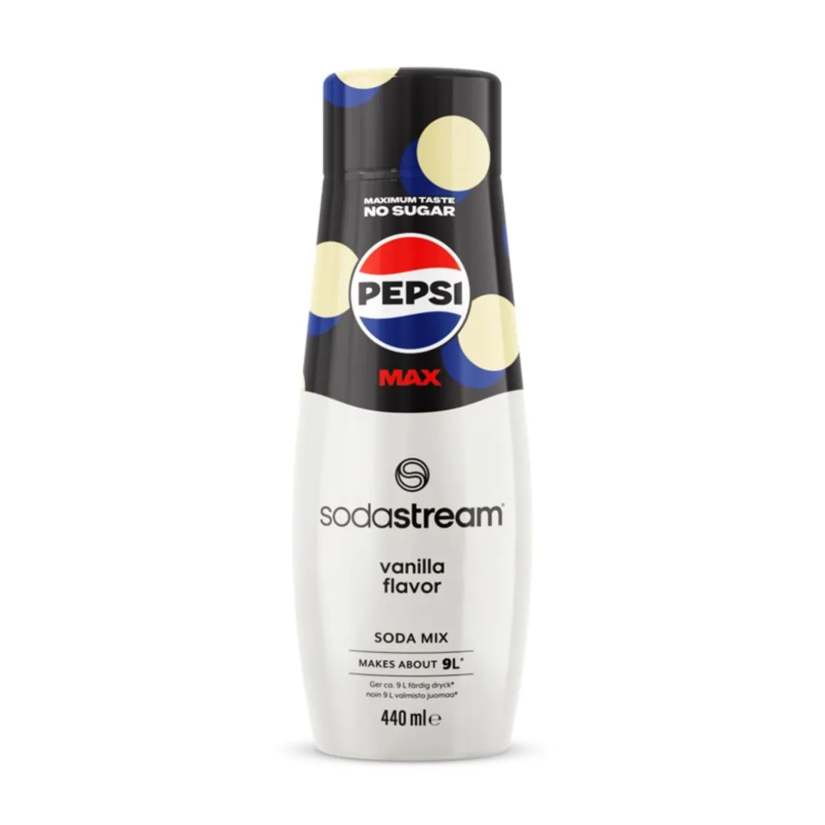 SODASTREAM PEPSI MAX VANILLA 440 ML
