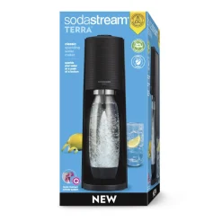SODASTREAM TERRA HIILIHAPOTUSLAITE MUSTA (DW)