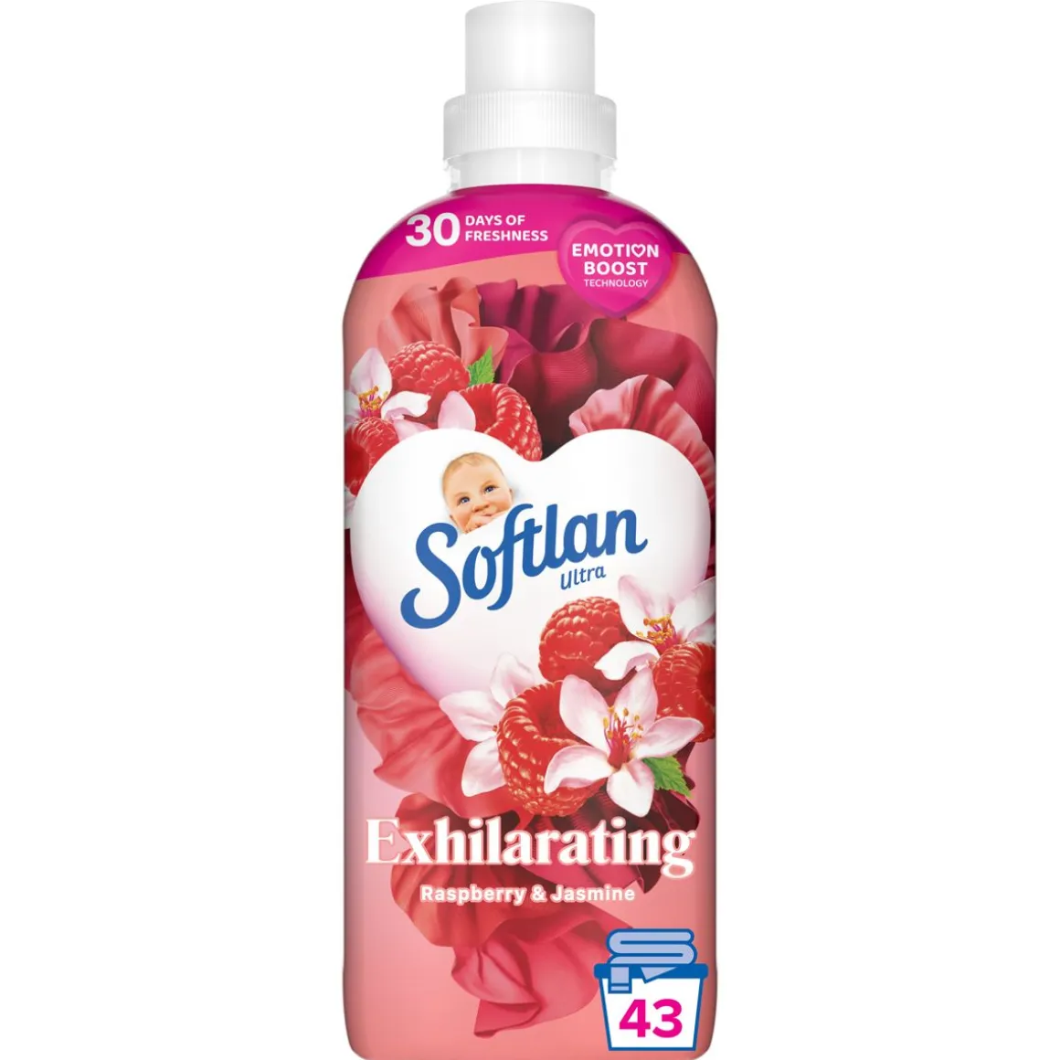 SOFTLAN PERFUMED FRESHNESS RED FRUITS&JASMINE HUUHTELUAINE 650 ML
