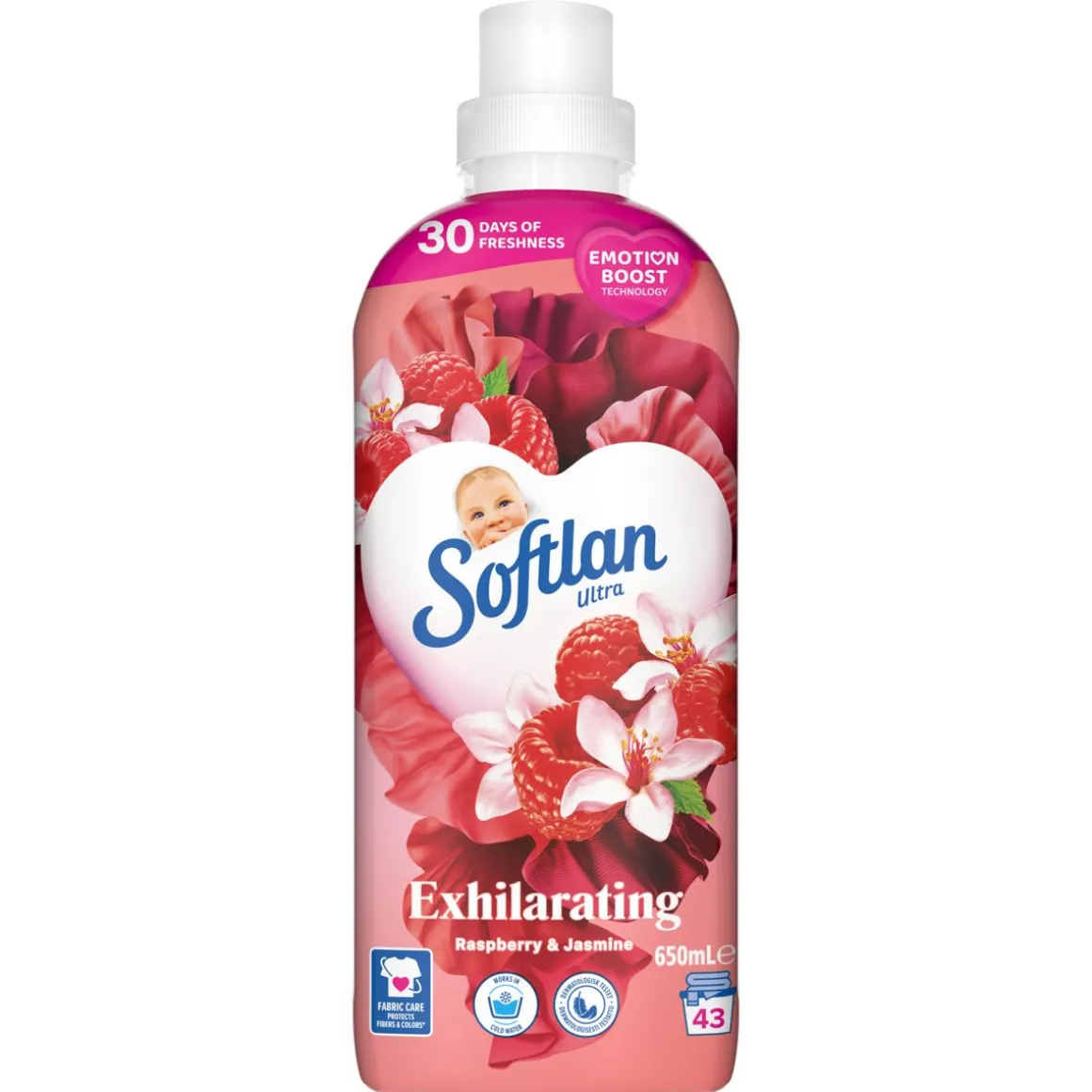 SOFTLAN PERFUMED FRESHNESS RED FRUITS&JASMINE HUUHTELUAINE 650 ML