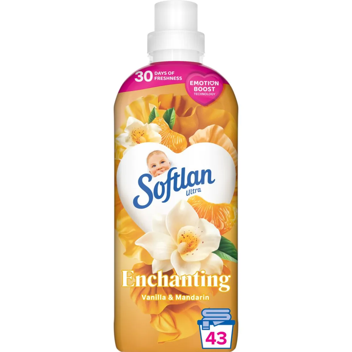 SOFTLAN PERFUMED FRESHNESS VANILLA&MANDARIN HUUHTELUAINE 650 M