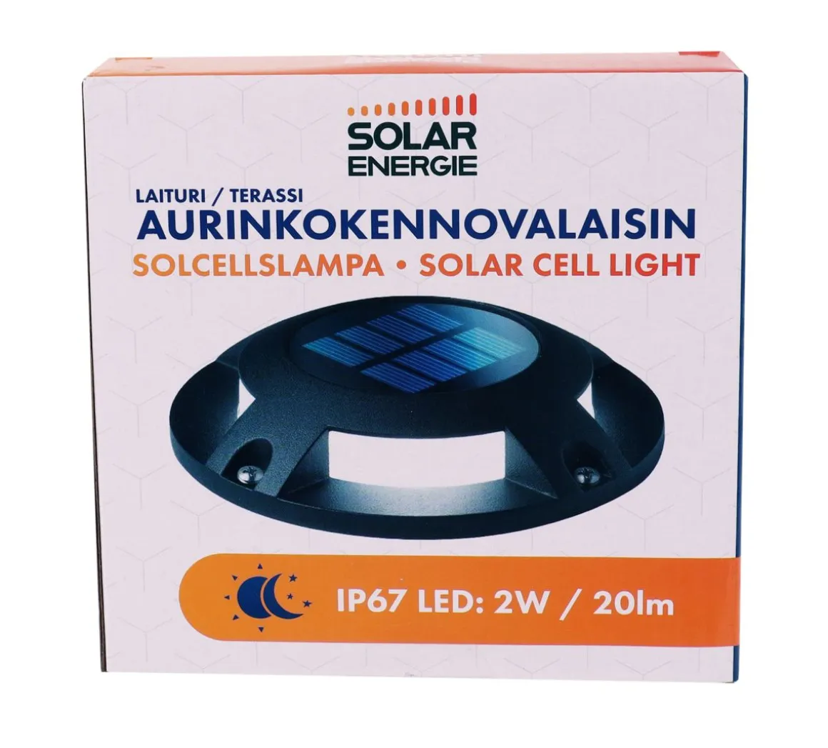 SOLAR ENERGIE SOLAR TERASSI- JA LAITURIVALAISIN