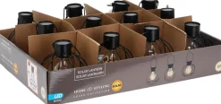 SOLAR LED LYHTY METALLIA LAJITELMA