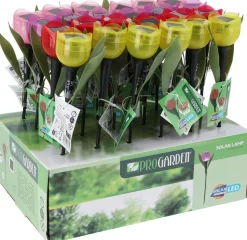 SOLAR LED VALO TULPPAANI 30CM LAJITELMA