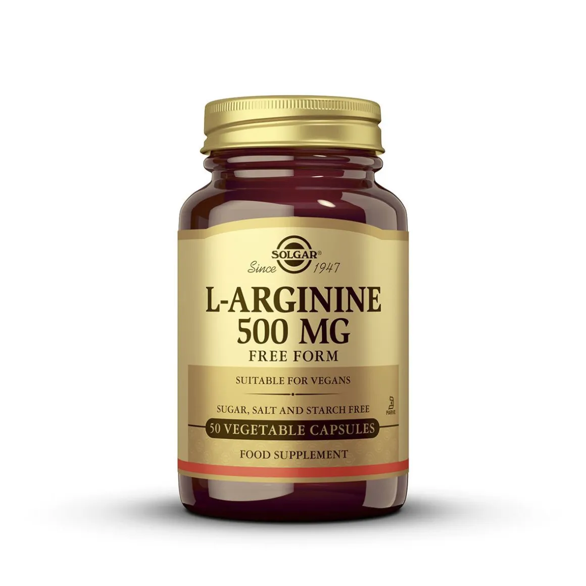 SOLGAR L-ARGINIINI 500 MG 50 KPL