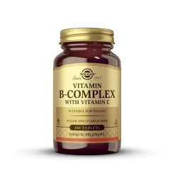 SOLGAR VITAMIN B-COMPLEX + C  100 KPL