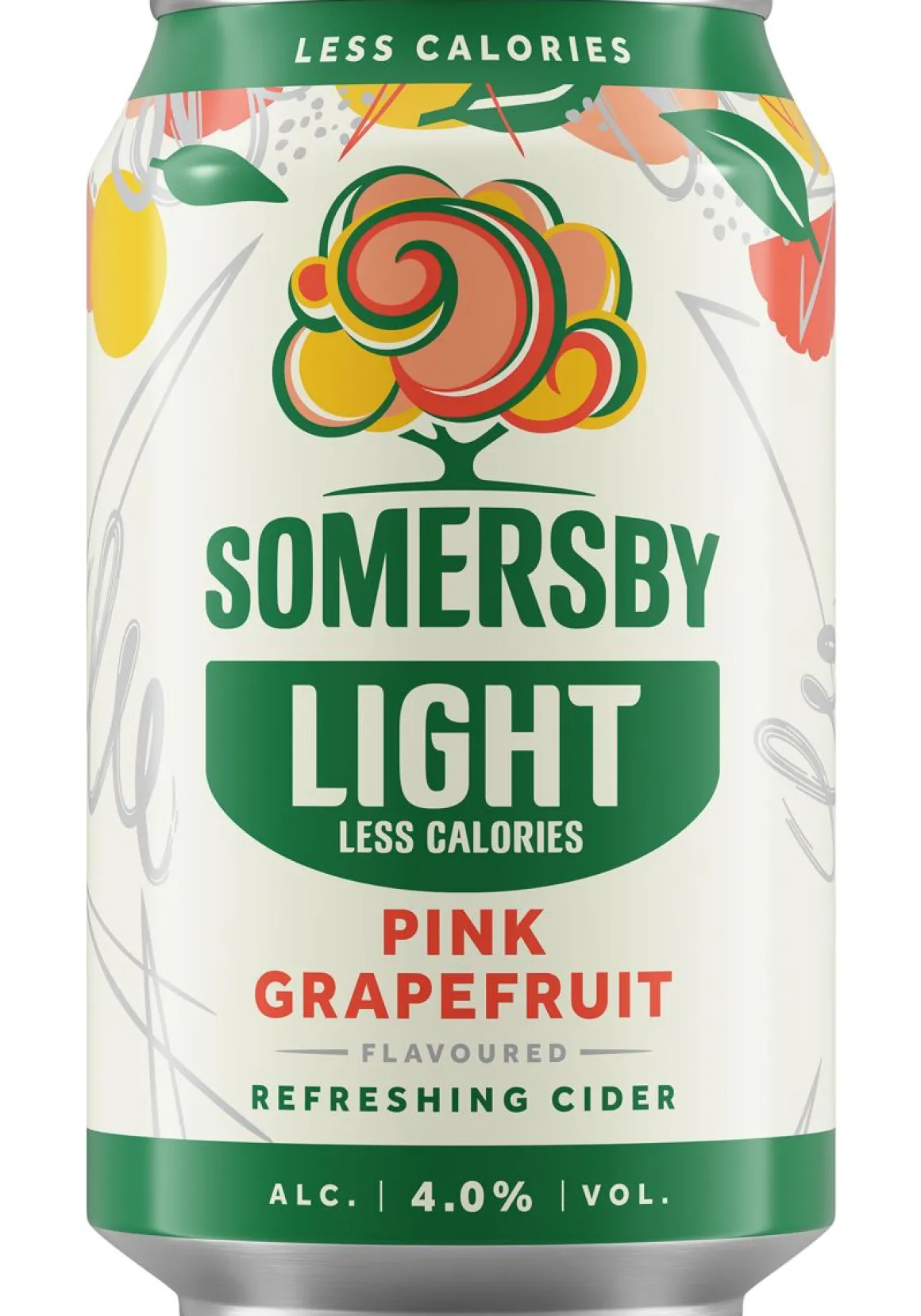 SOMERSBY LIGHT 4% PINK GRAPEFRUIT TLK 330 ML