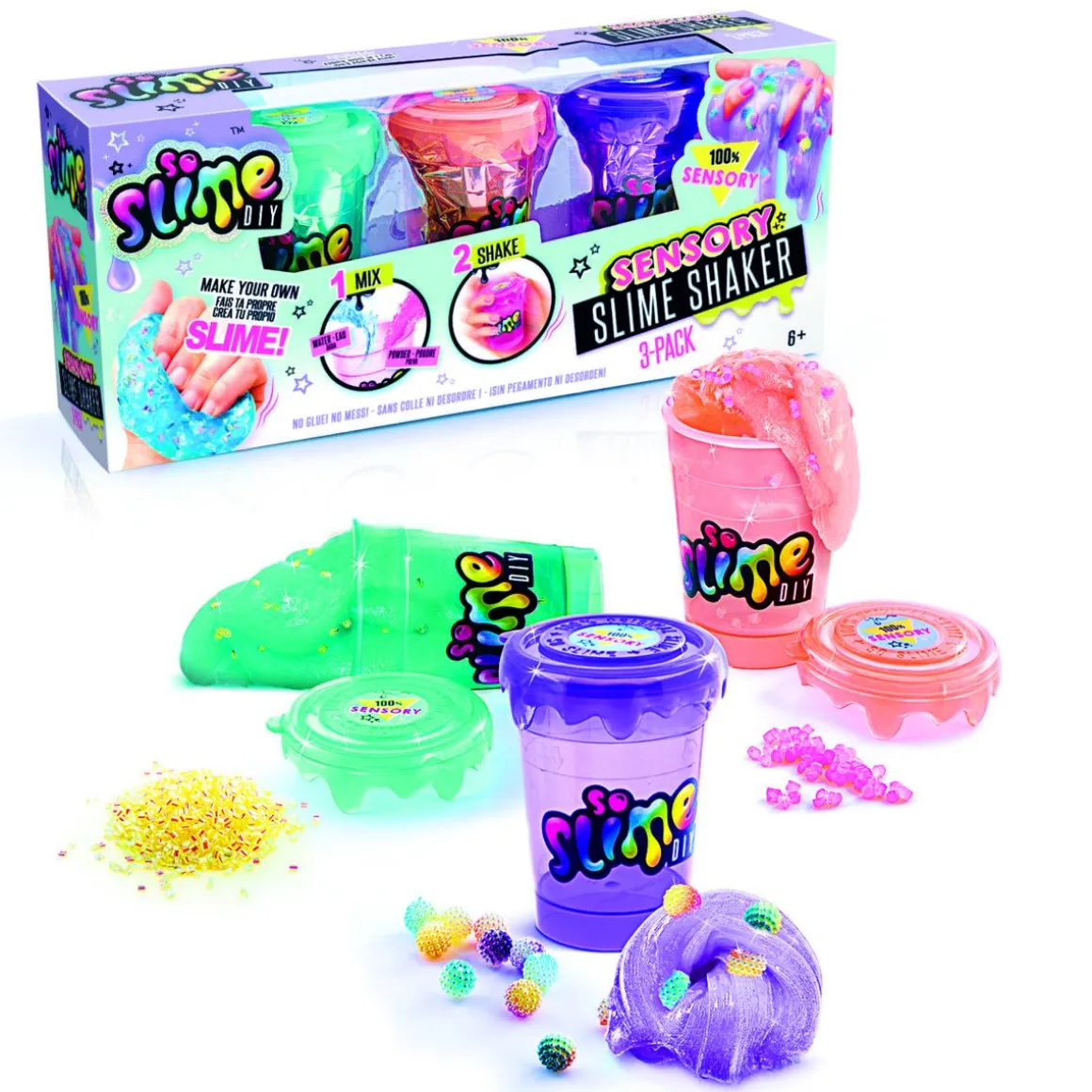 SO SLIME SENSORY LIMAPURKKI 3KPL