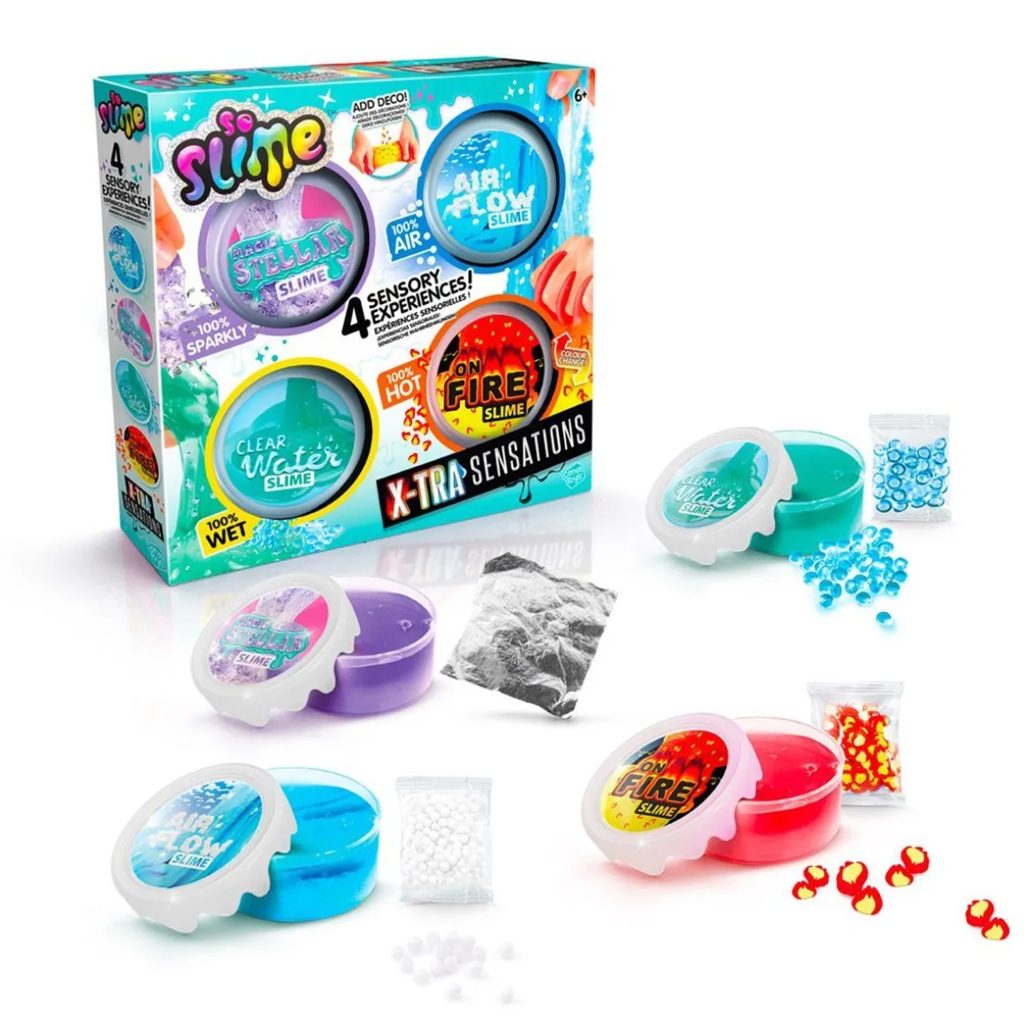 SO SLIME X-TRA SENSATIONS LIMA 4KPL