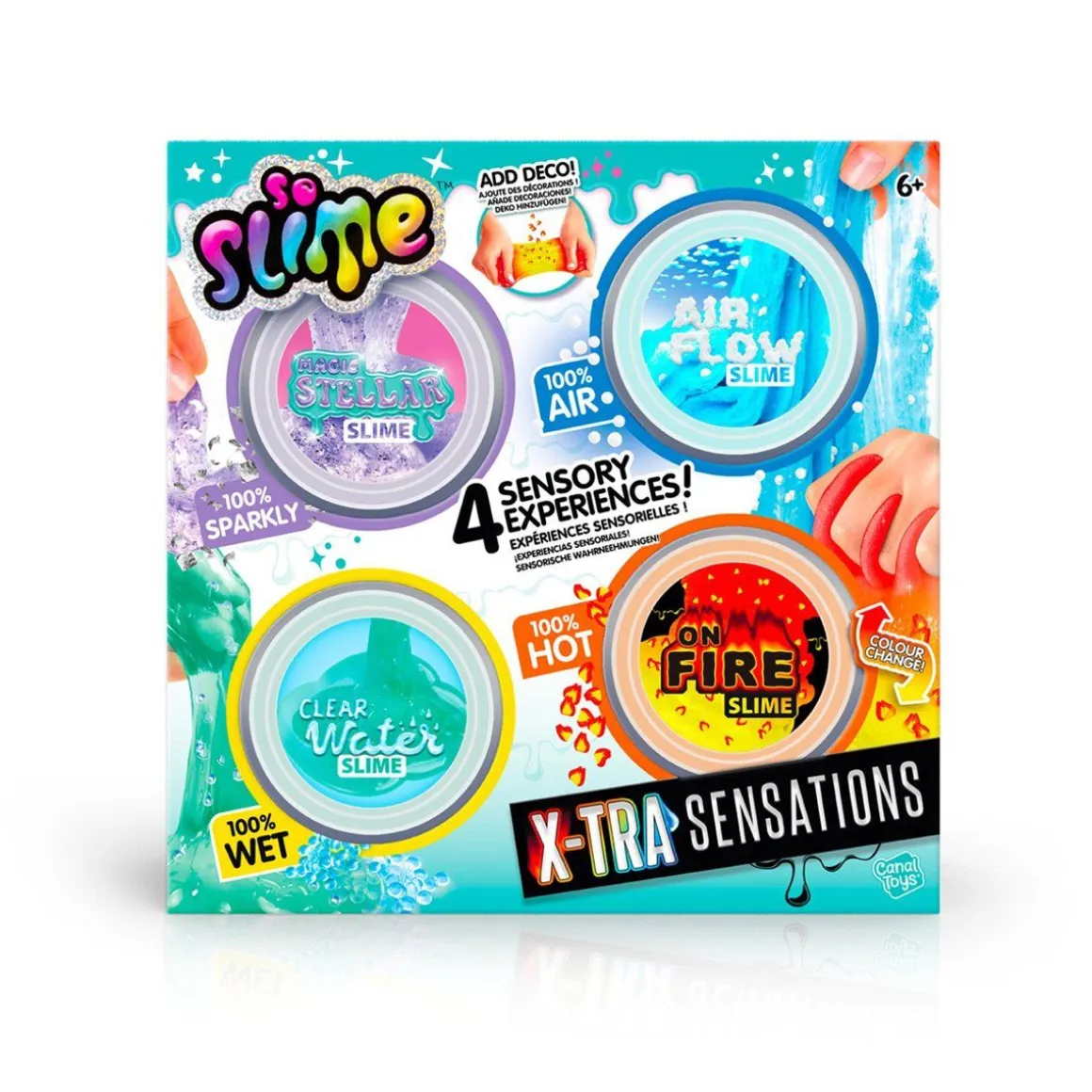SO SLIME X-TRA SENSATIONS LIMA 4KPL