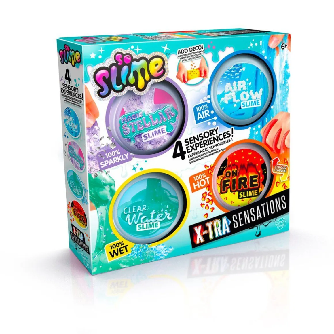 SO SLIME X-TRA SENSATIONS LIMA 4KPL
