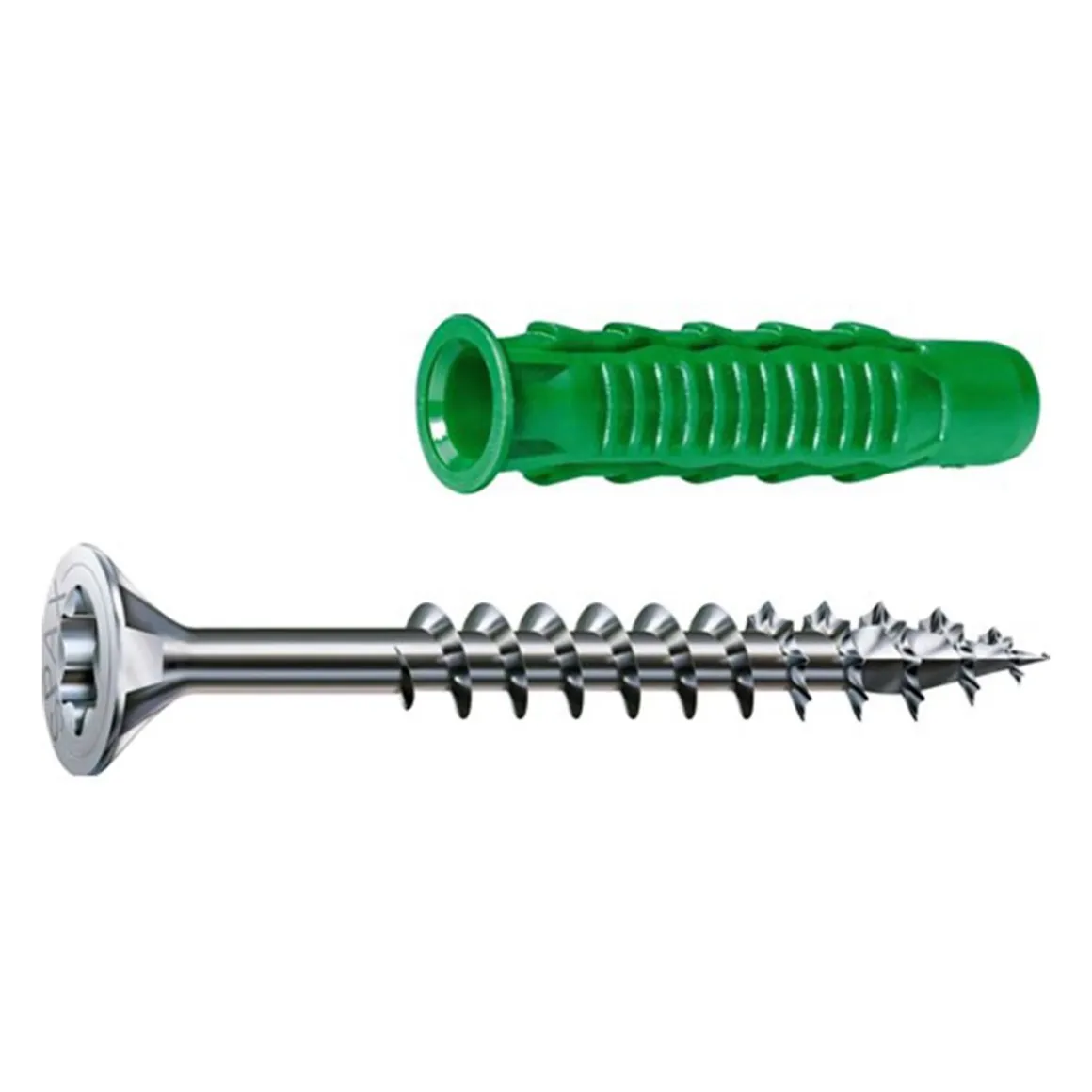SPAX T-S WRX YLEISRUUVI UKOK 4,5X45+TUL 6+6KPL