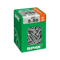 SPAX RUUVI TORX UPPOKANTA, OSAKIERRE WIROX 5X50 XXL 300KPL