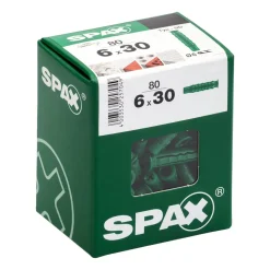 SPAX SD NYLONTULPPA 6X30MM 80KPL L